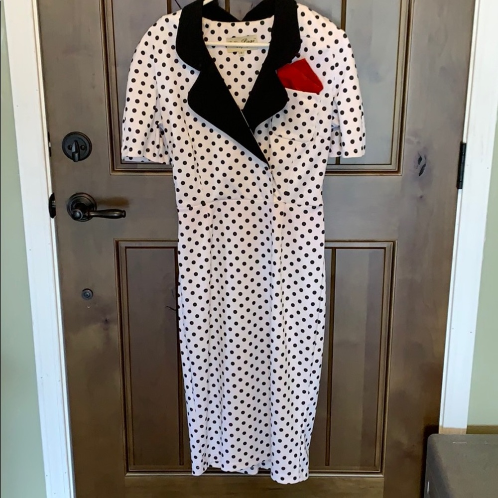 Bettie Page pinup girl dress